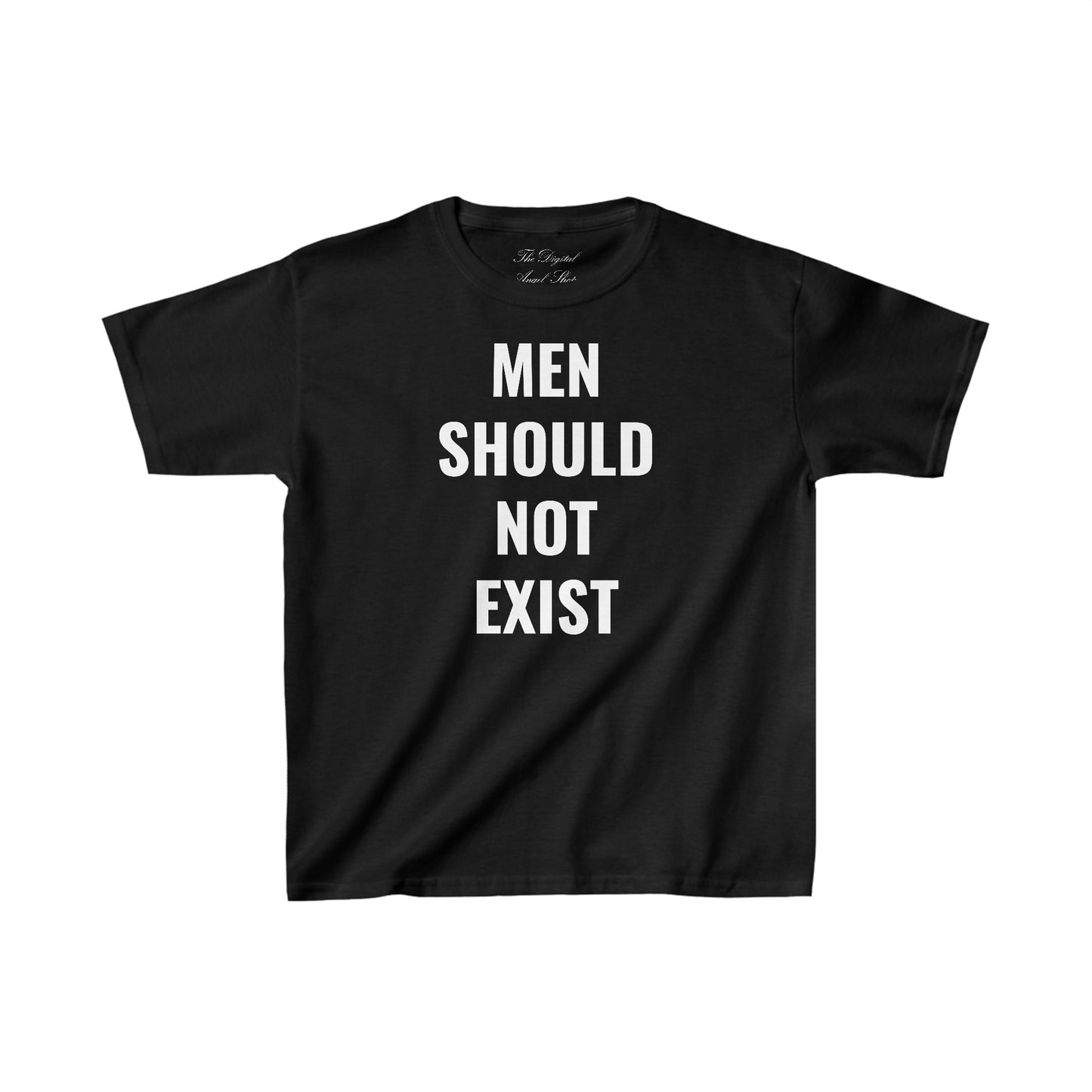 Men Should Not Exist Graphic Feminist Relaxed Baby Tee