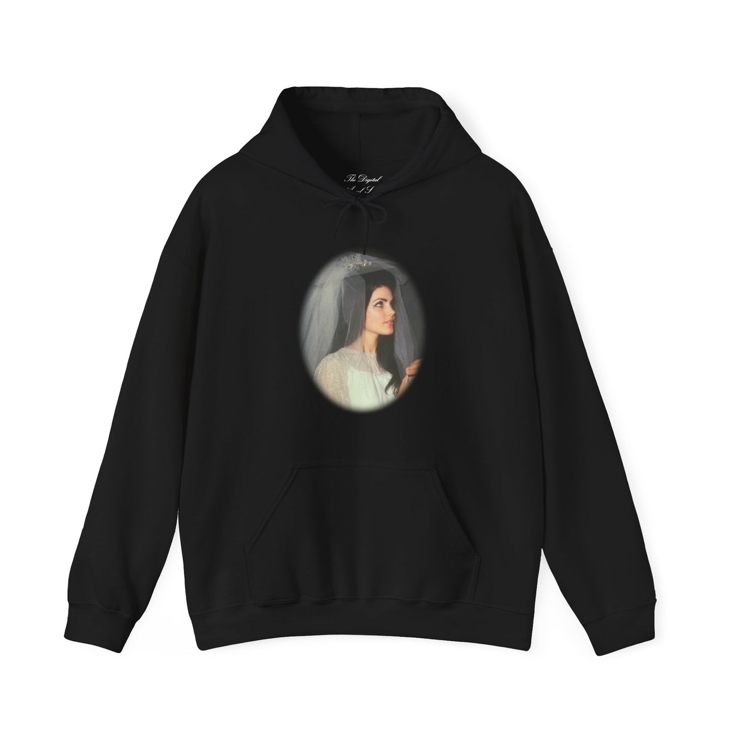 Priscilla Presley Oval Unisex Heavy Blend Hooded Sweatshirt