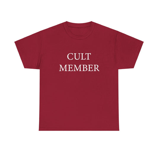 Cult Member Unisex Heavy Cotton Tee