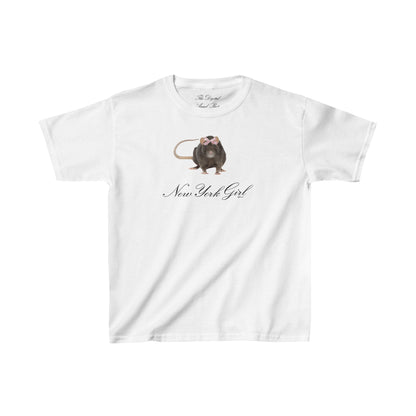 New York Rat Girl Coquette Baby Tee