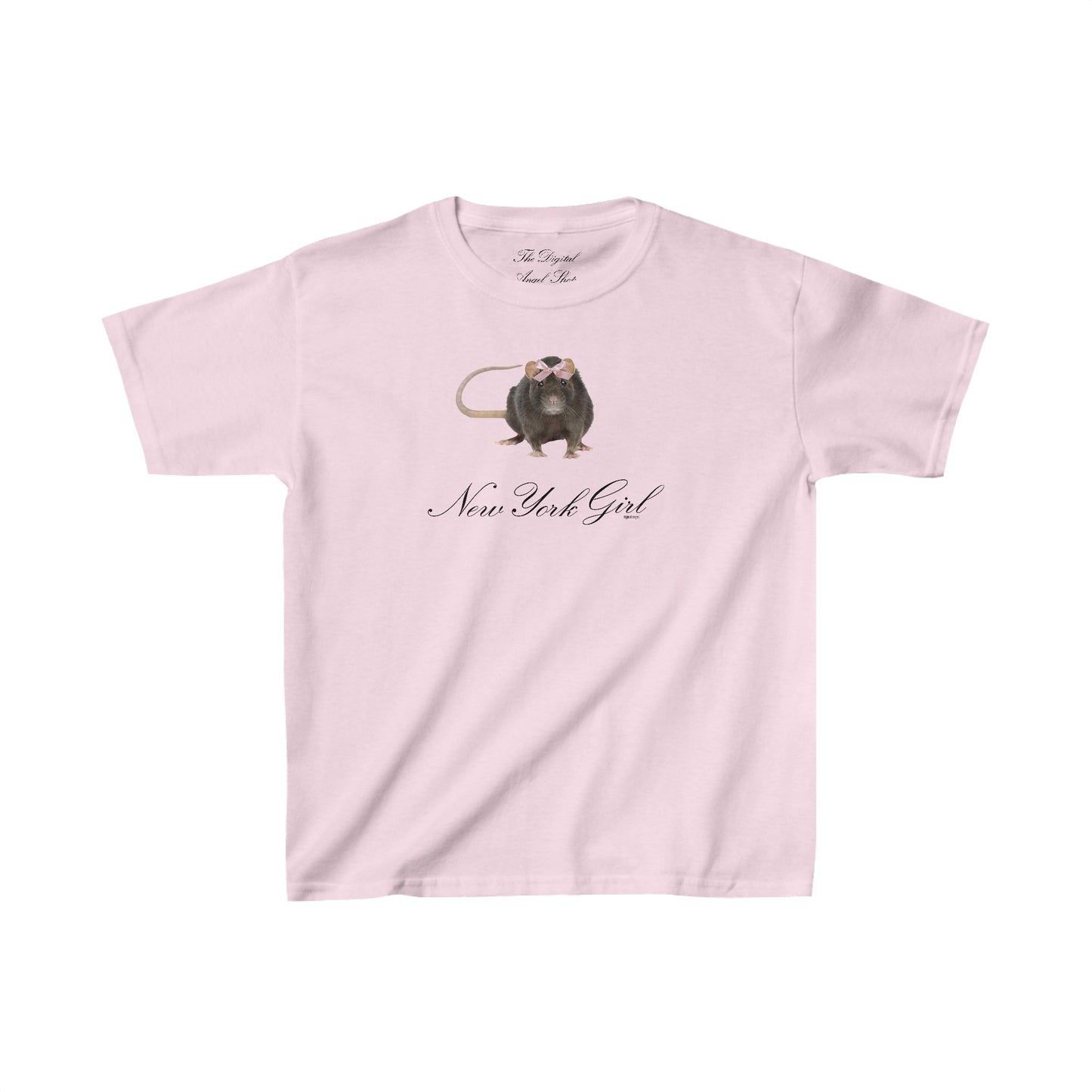 New York Rat Girl Coquette Baby Tee