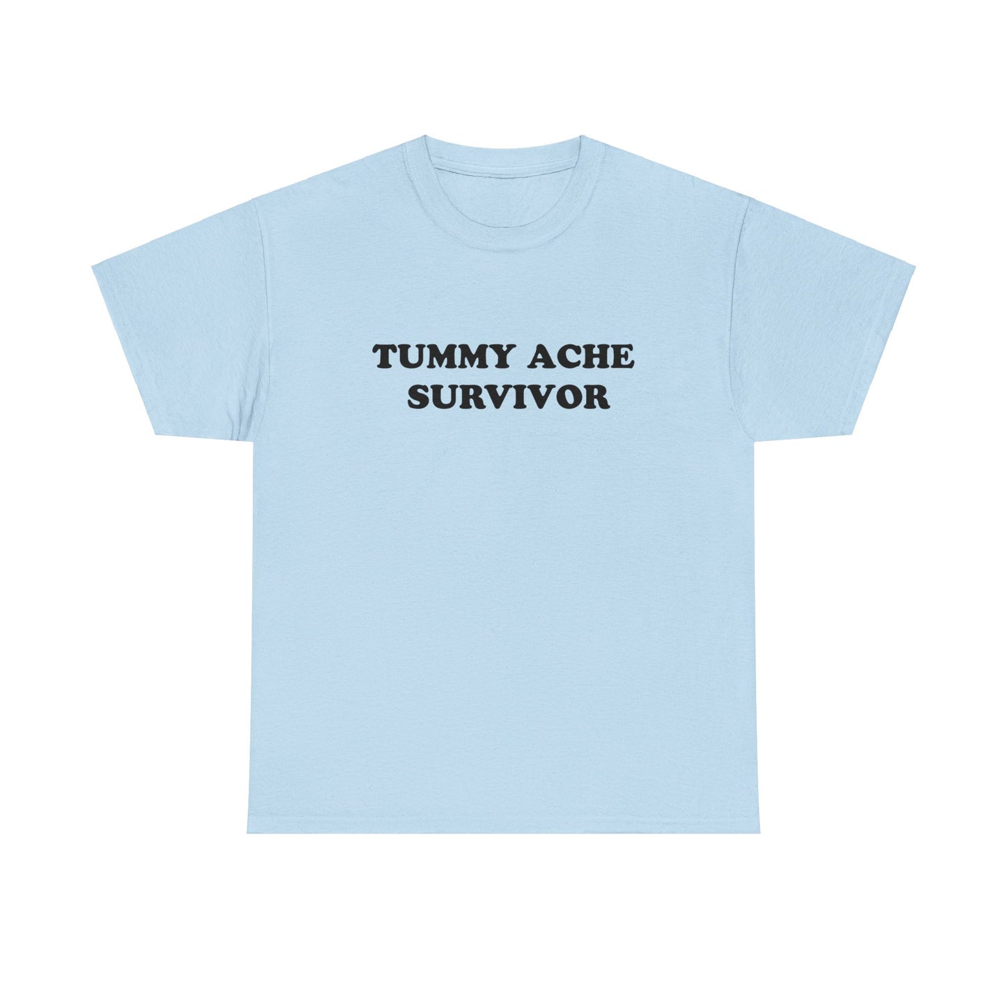 Tummy Ache Survivor Unisex Heavy Cotton Tee