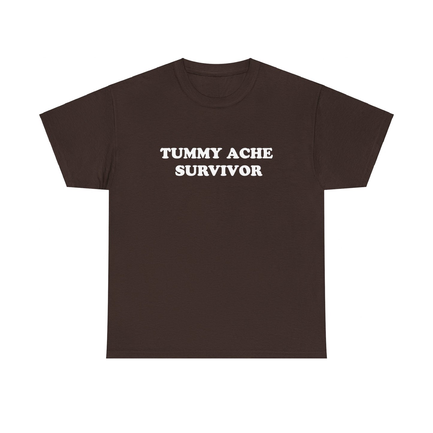 Tummy Ache Survivor Unisex Heavy Cotton Tee