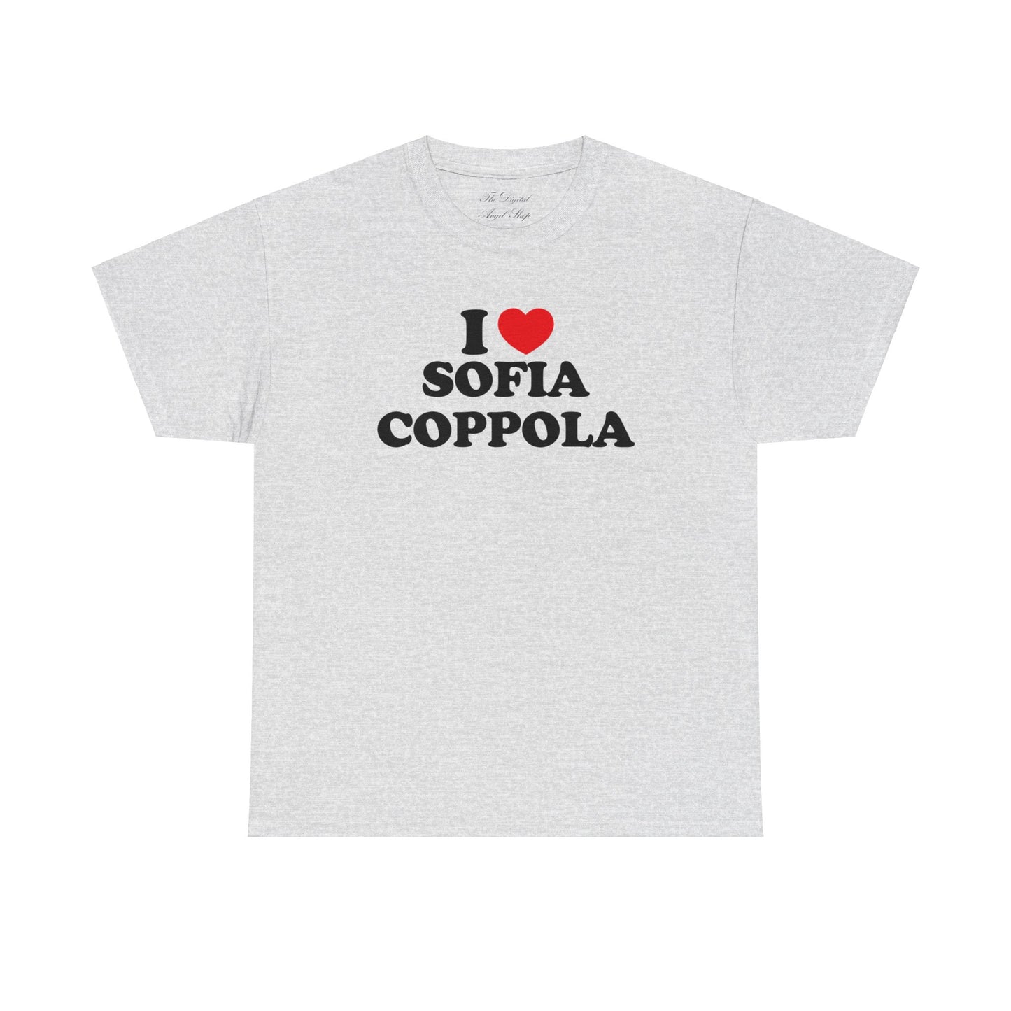 I love Sofia Coppola Unisex Heavy Cotton Tee