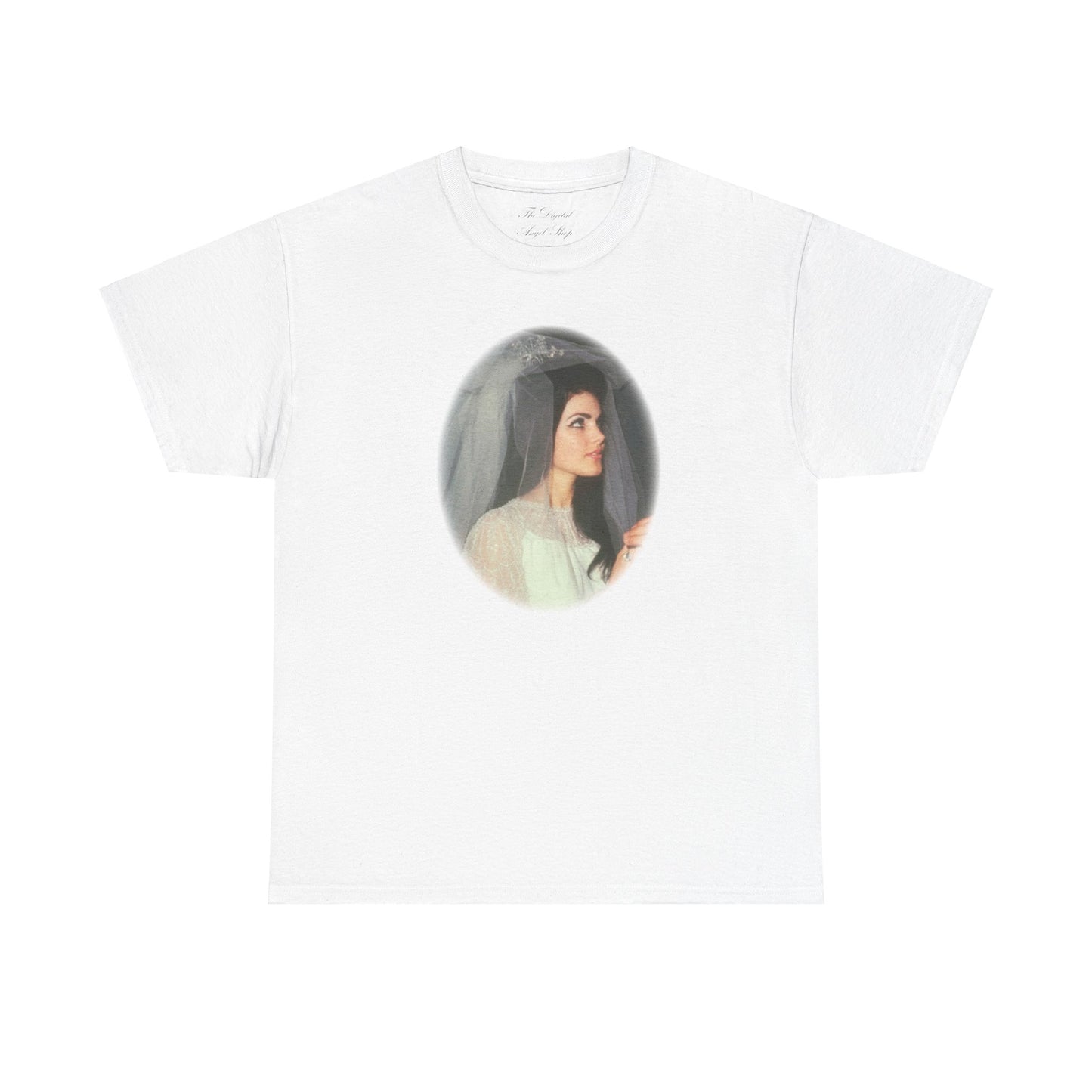 Priscilla Presley Oval Unisex Heavy Cotton Tee