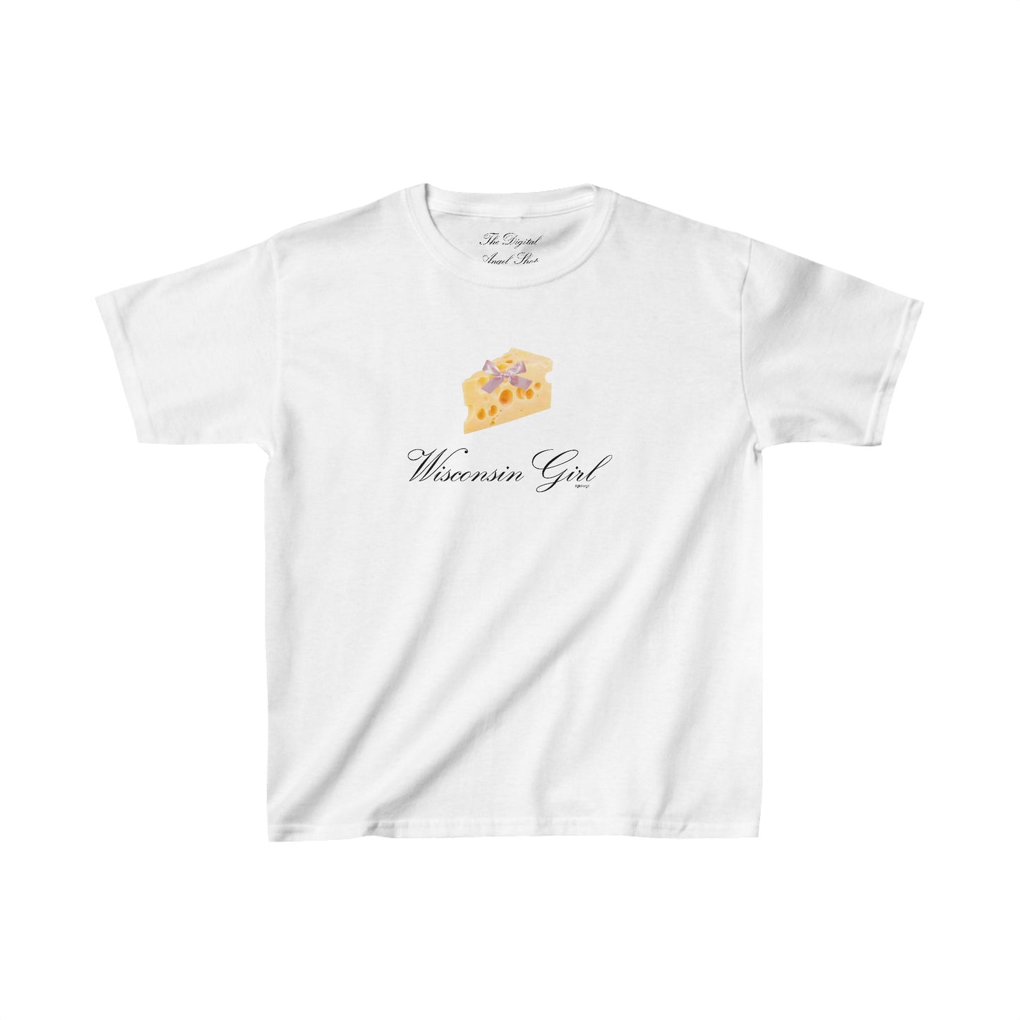 Wisconsin Girl Cheese Coquette Baby Tee