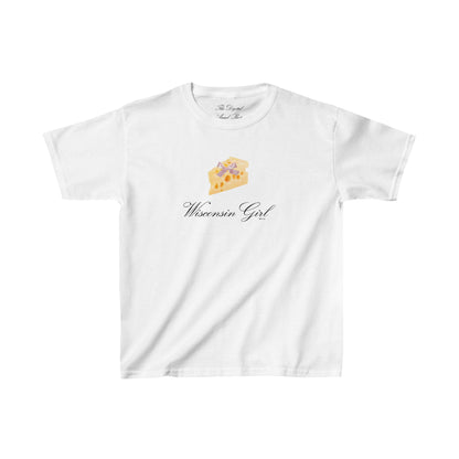 Wisconsin Girl Cheese Coquette Baby Tee