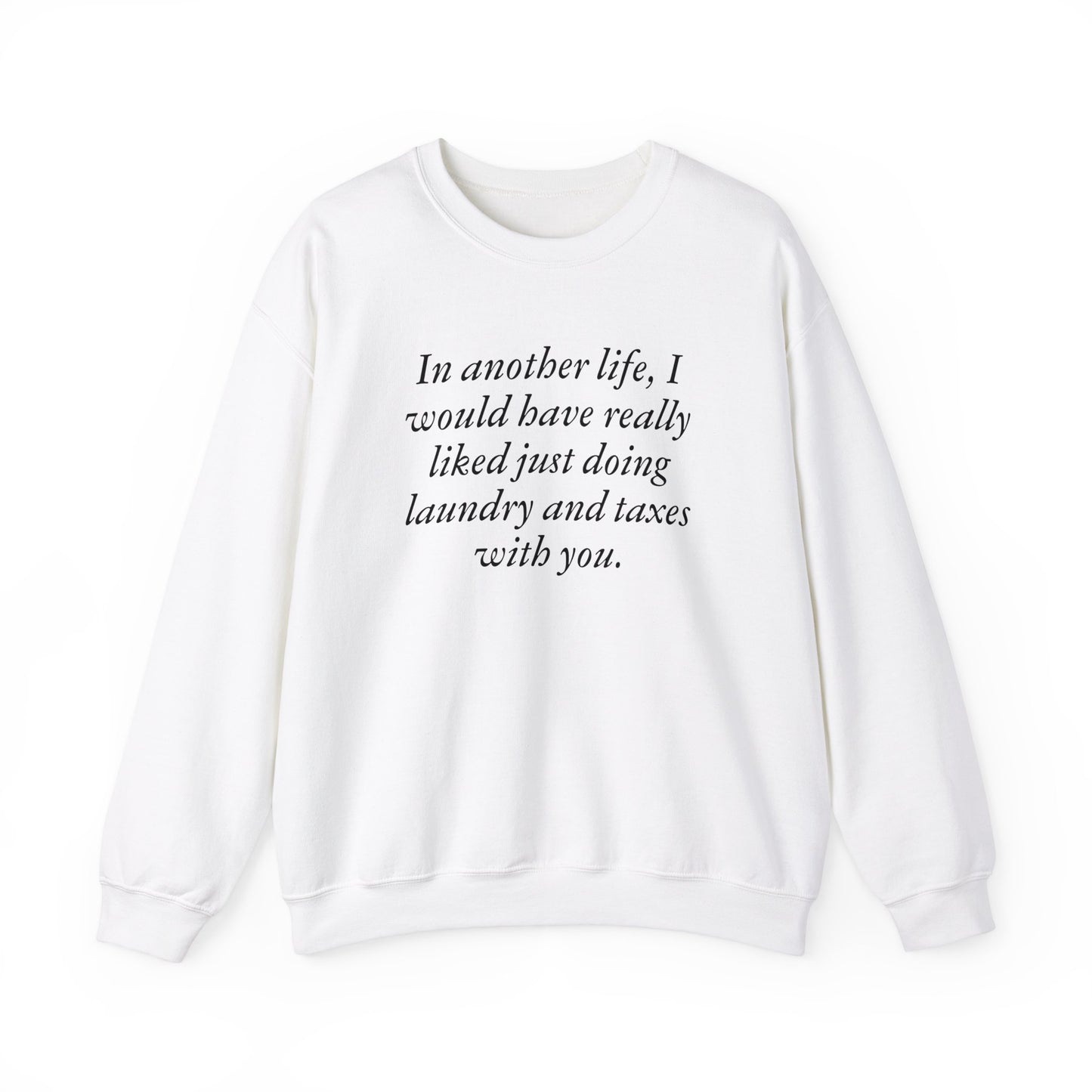 Everything Everywhere All at Once Waymon Quote Unisex Heavy Blend Crewneck Sweatshirt