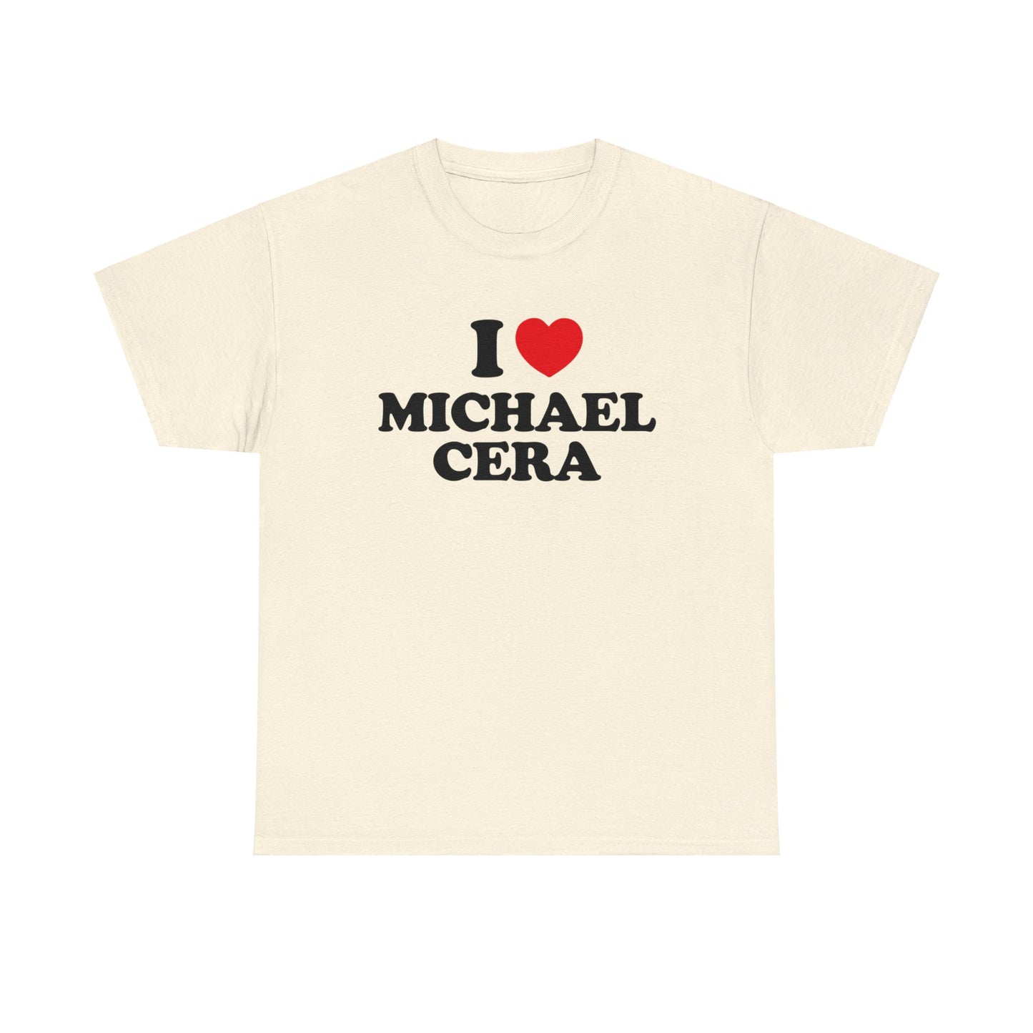 I love Michael Cera Unisex Heavy Cotton Tee