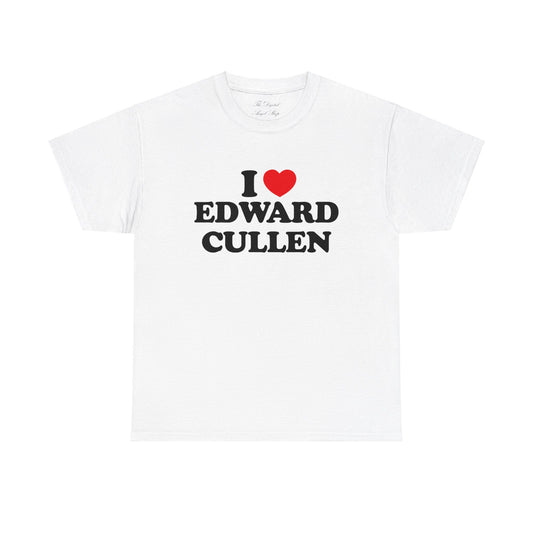 I love Edward Cullen Unisex Heavy Cotton Tee