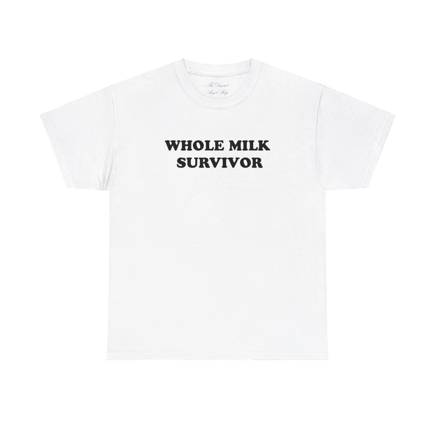 Whole Milk Survivor Silly Unisex Heavy Cotton Tee