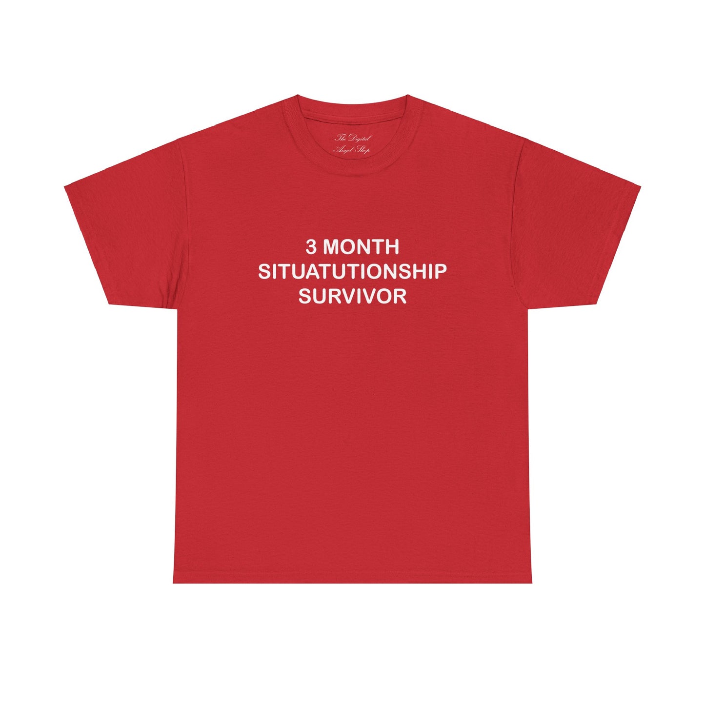 3 Month Situationship Survivor Unisex Heavy Cotton T-Shirt