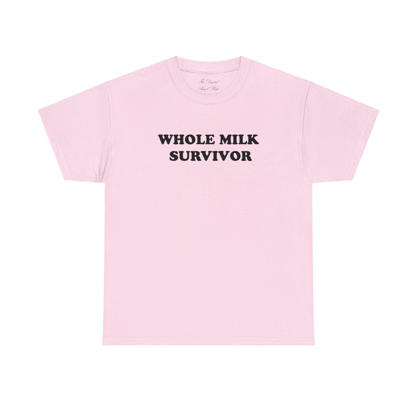 Whole Milk Survivor Silly Unisex Heavy Cotton Tee