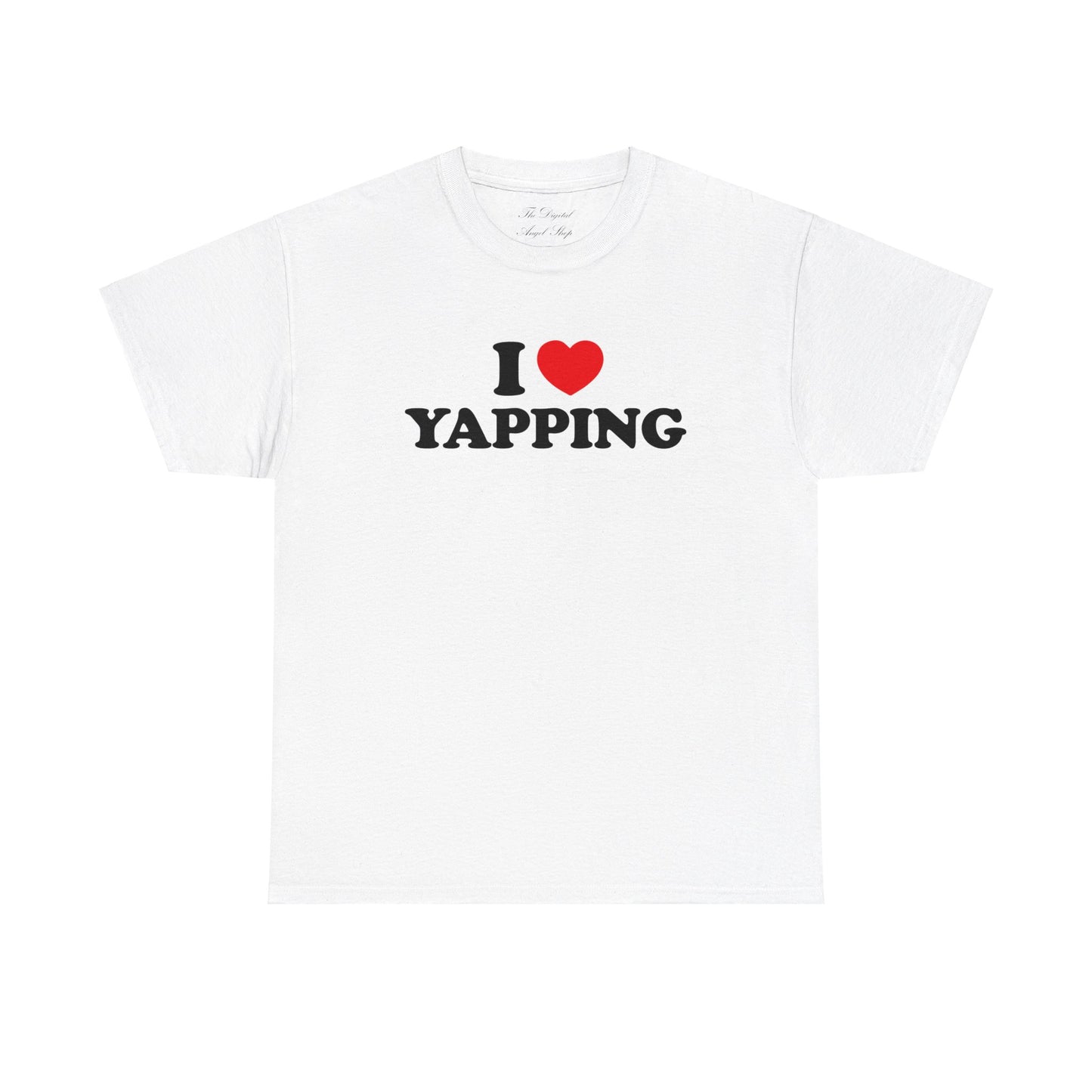 I love Yapping Unisex Heavy Cotton Tee