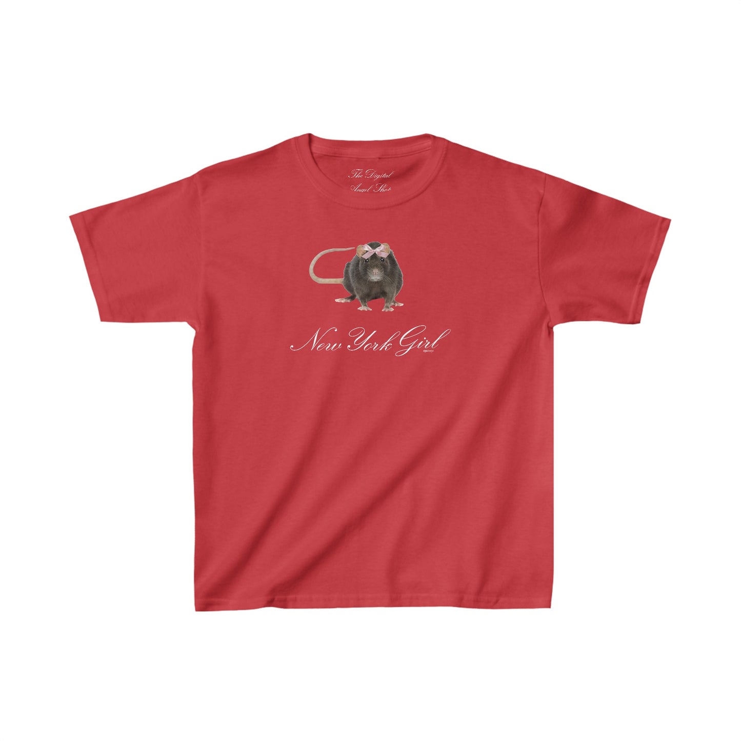 New York Rat Girl Coquette Baby Tee