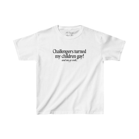 Challengers Turned My Kids Gay Relaxed Fit Baby Tee