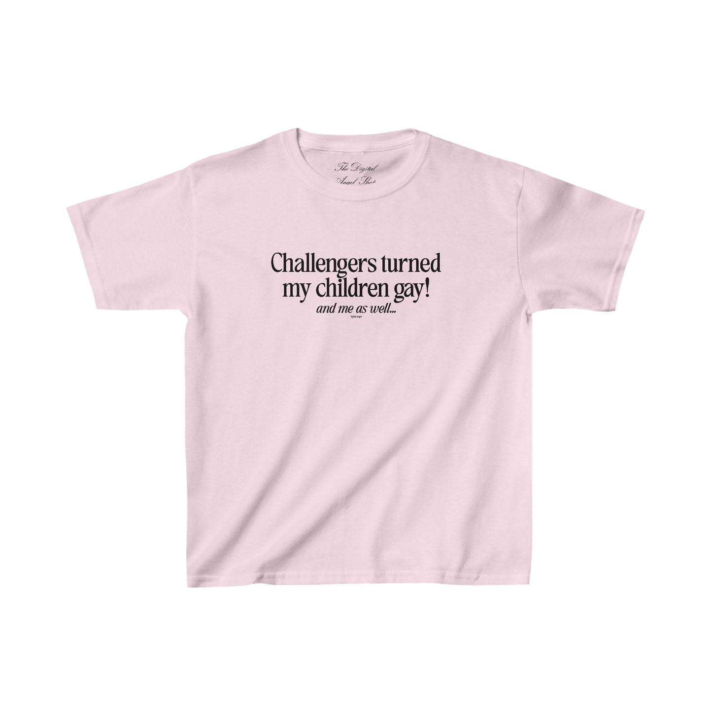 Challengers Turned My Kids Gay Relaxed Fit Baby Tee