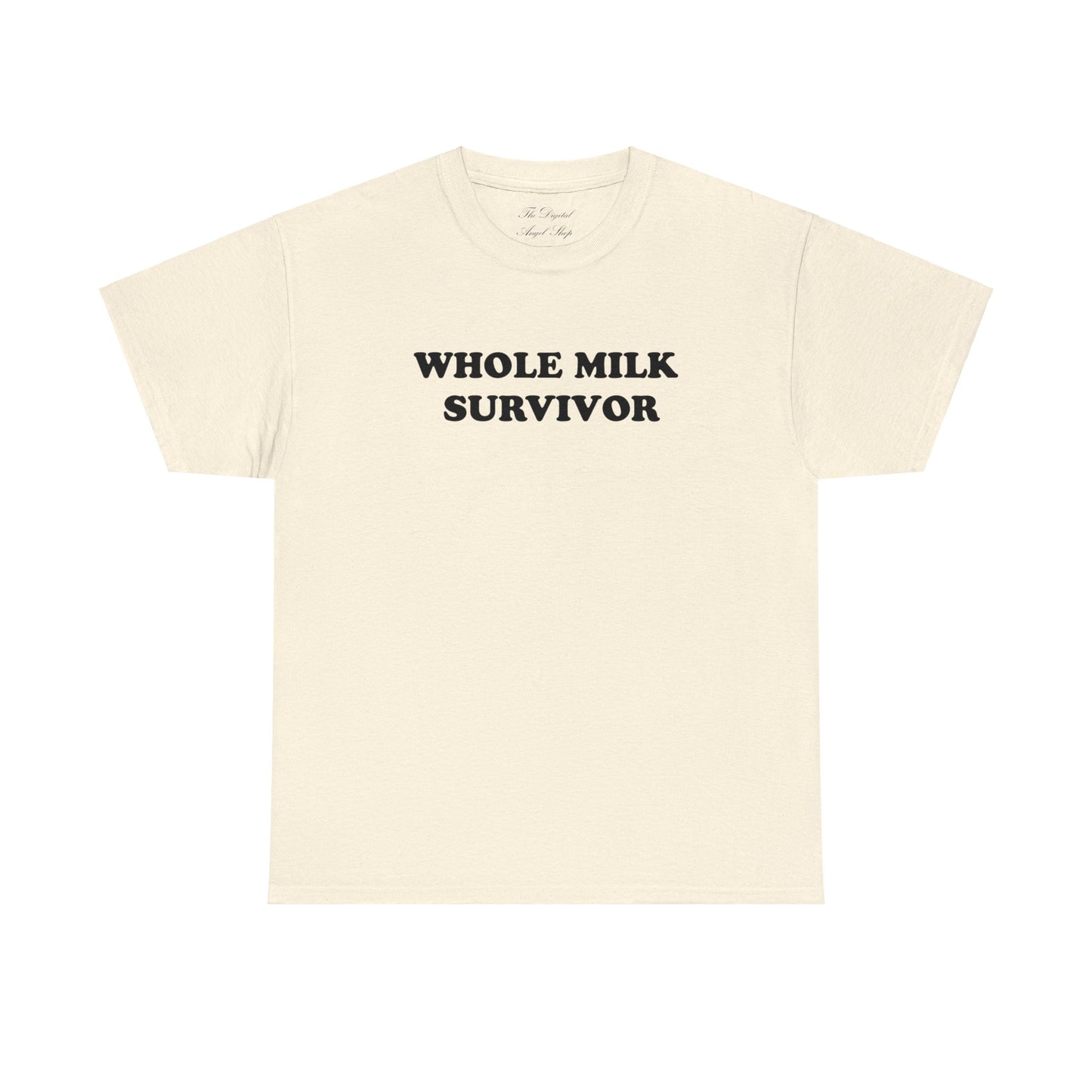 Whole Milk Survivor Silly Unisex Heavy Cotton Tee