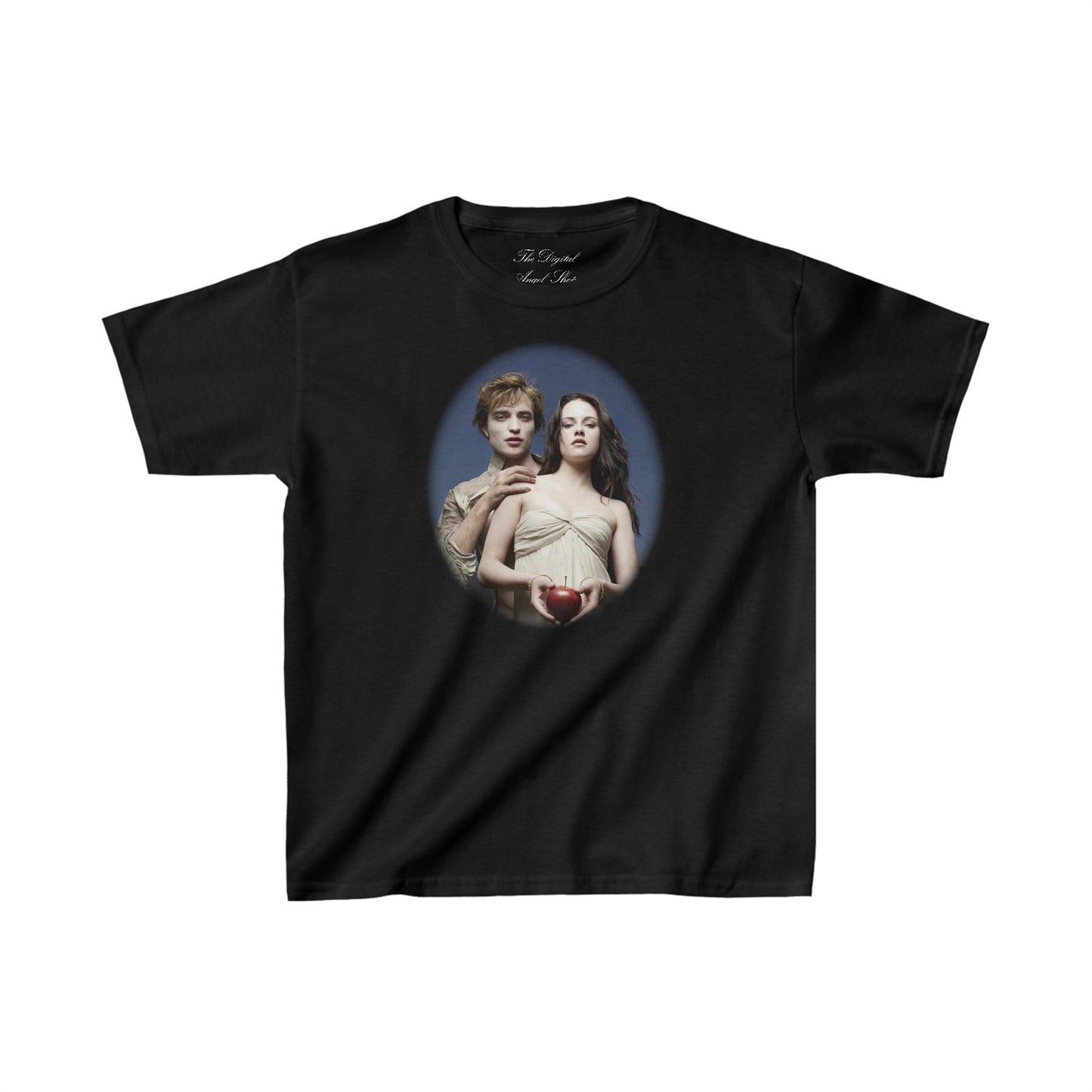 Twilight Bella and Edward Oval Baby Tee