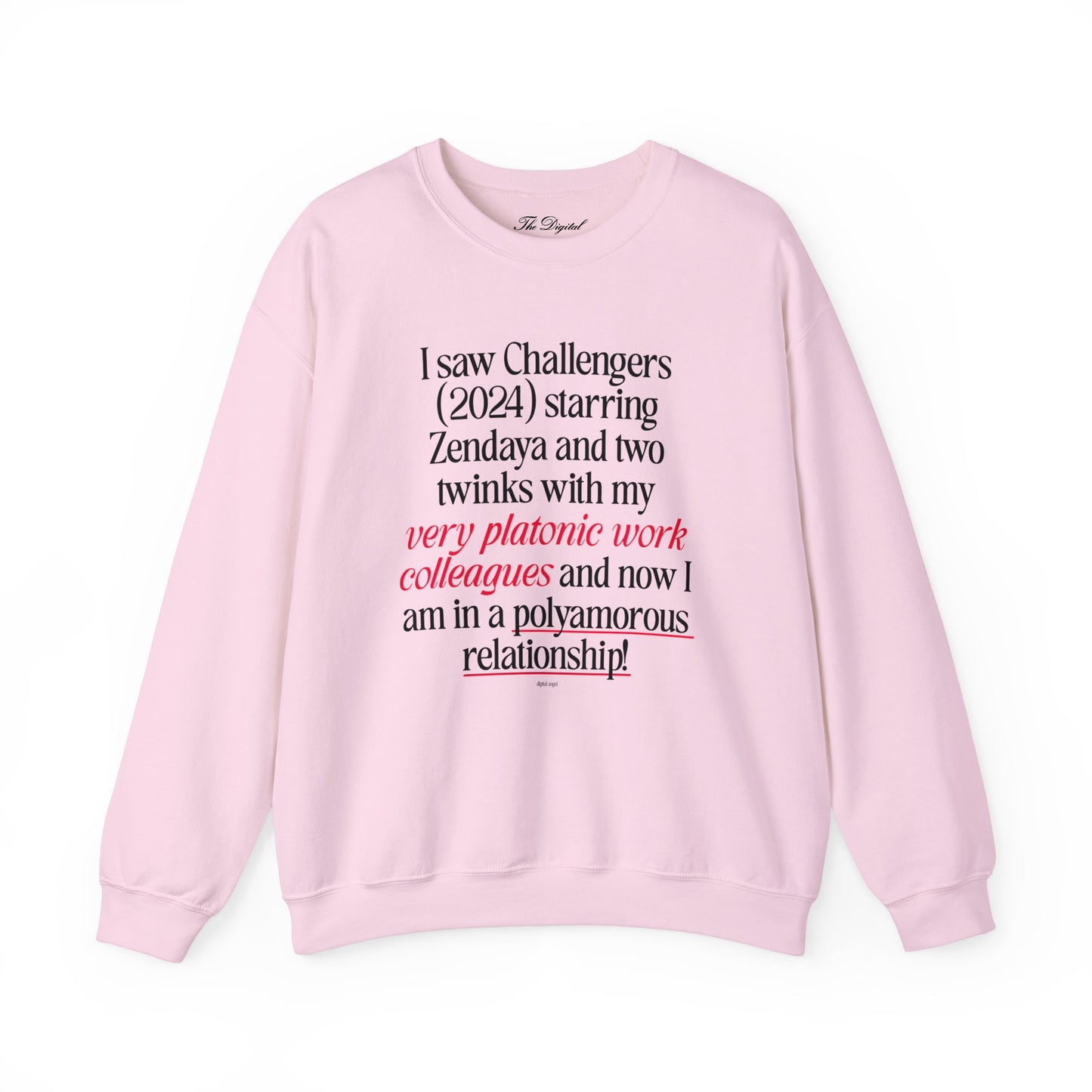 Challengers Polyamorous Relationship Crewneck