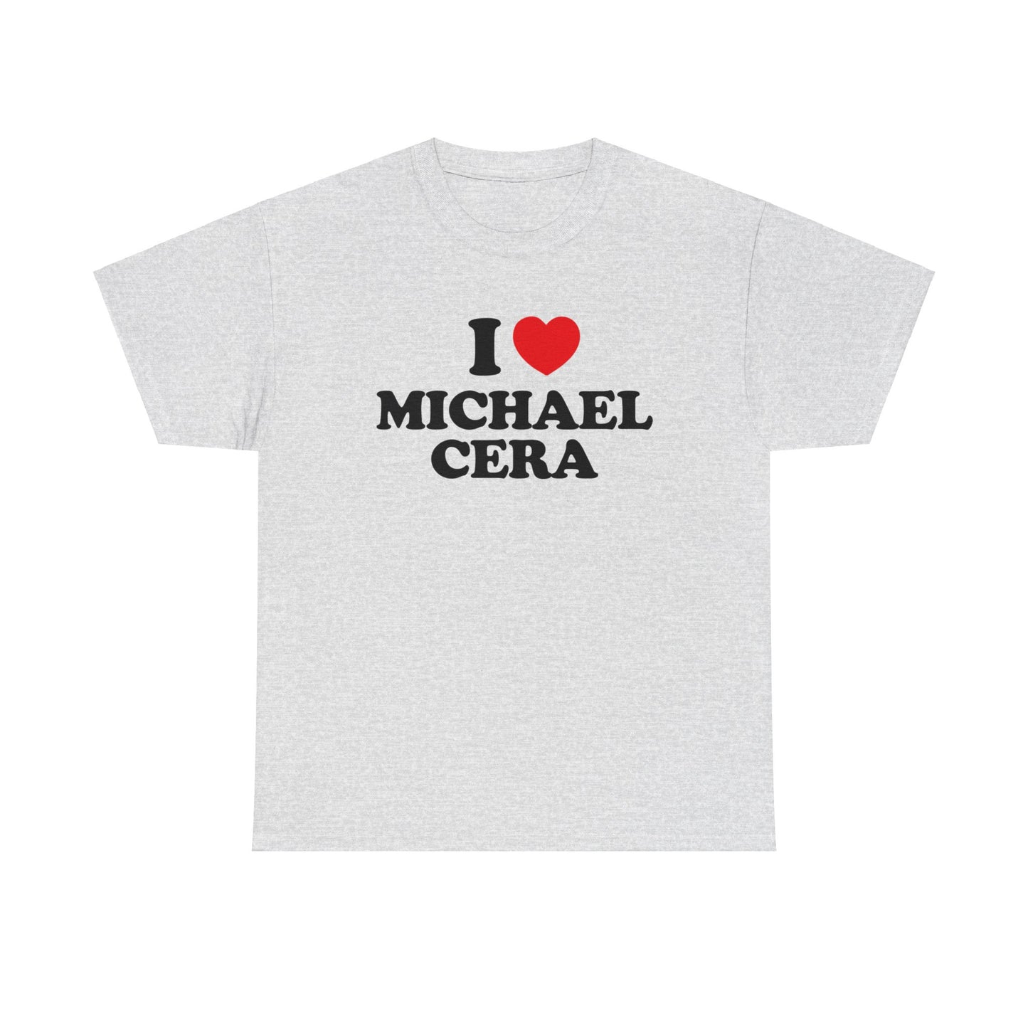 I love Michael Cera Unisex Heavy Cotton Tee