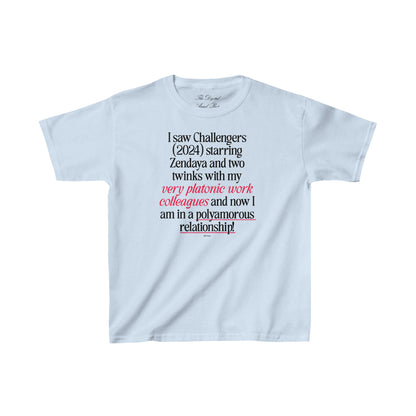 Challengers Polyamorous Relationship Relaxed Fit Baby Tee