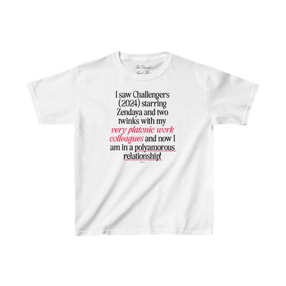 Challengers Polyamorous Relationship Relaxed Fit Baby Tee