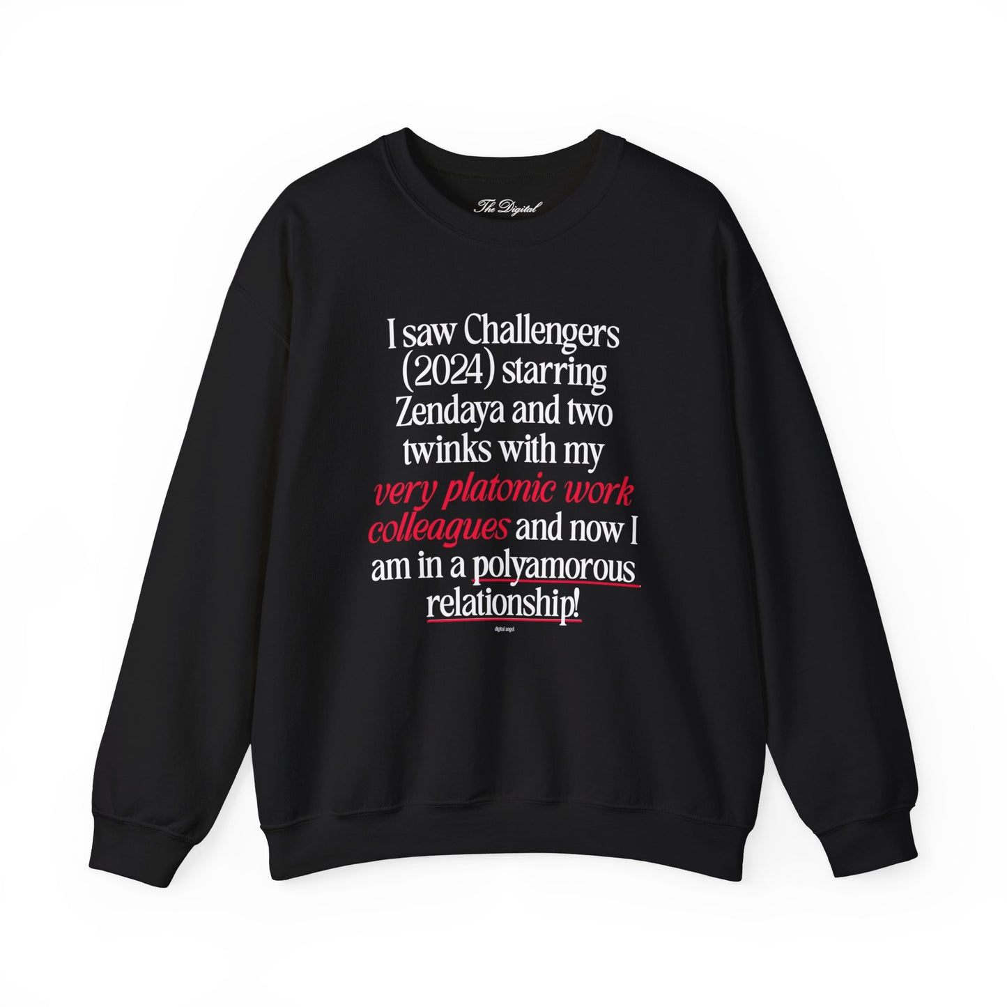 Challengers Polyamorous Relationship Crewneck