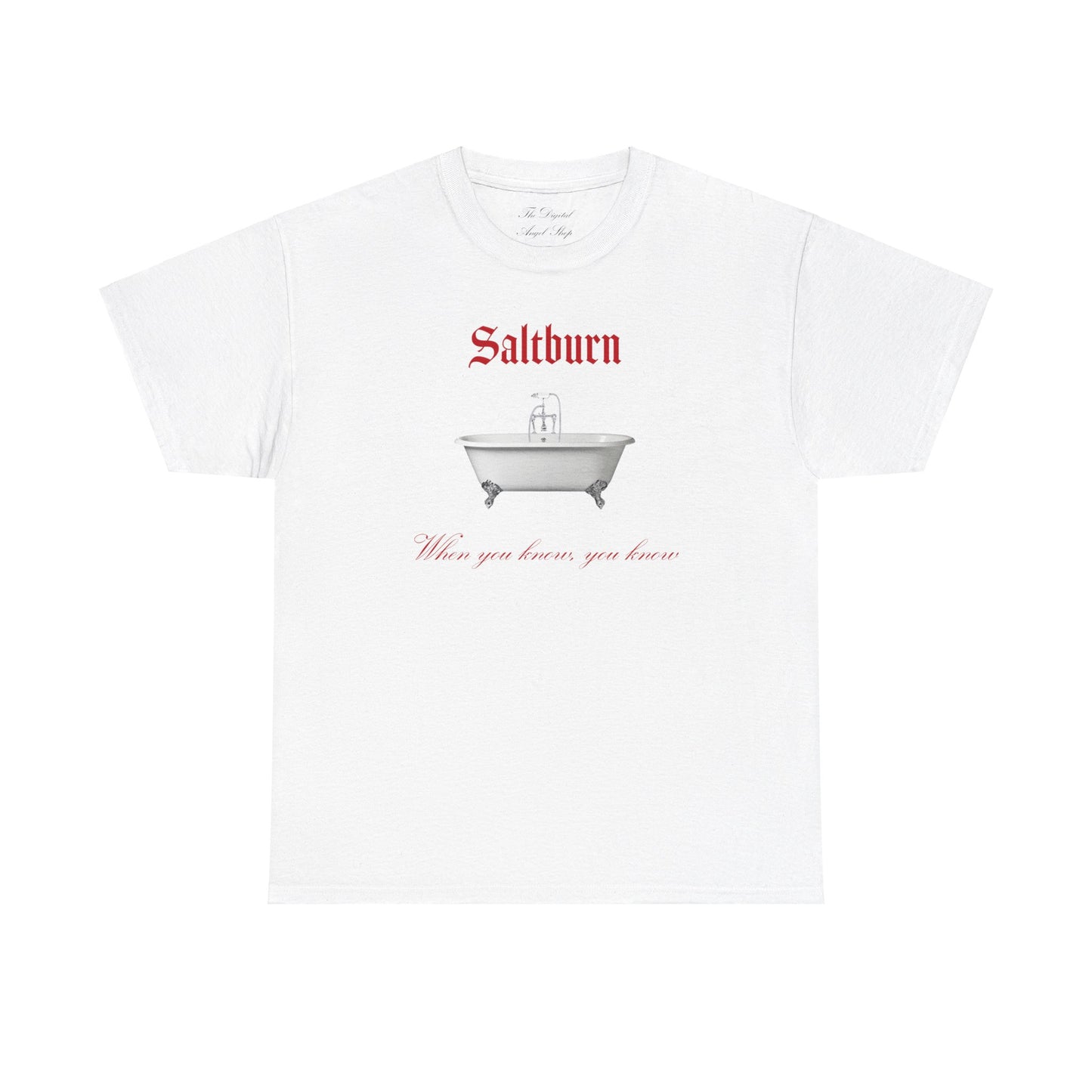 Bathtub Saltburn Unisex Heavy Cotton Tee