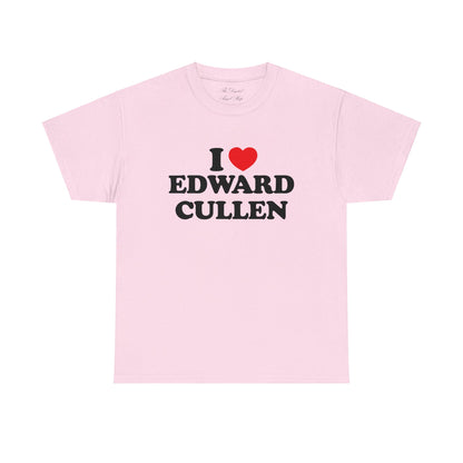 I love Edward Cullen Unisex Heavy Cotton Tee