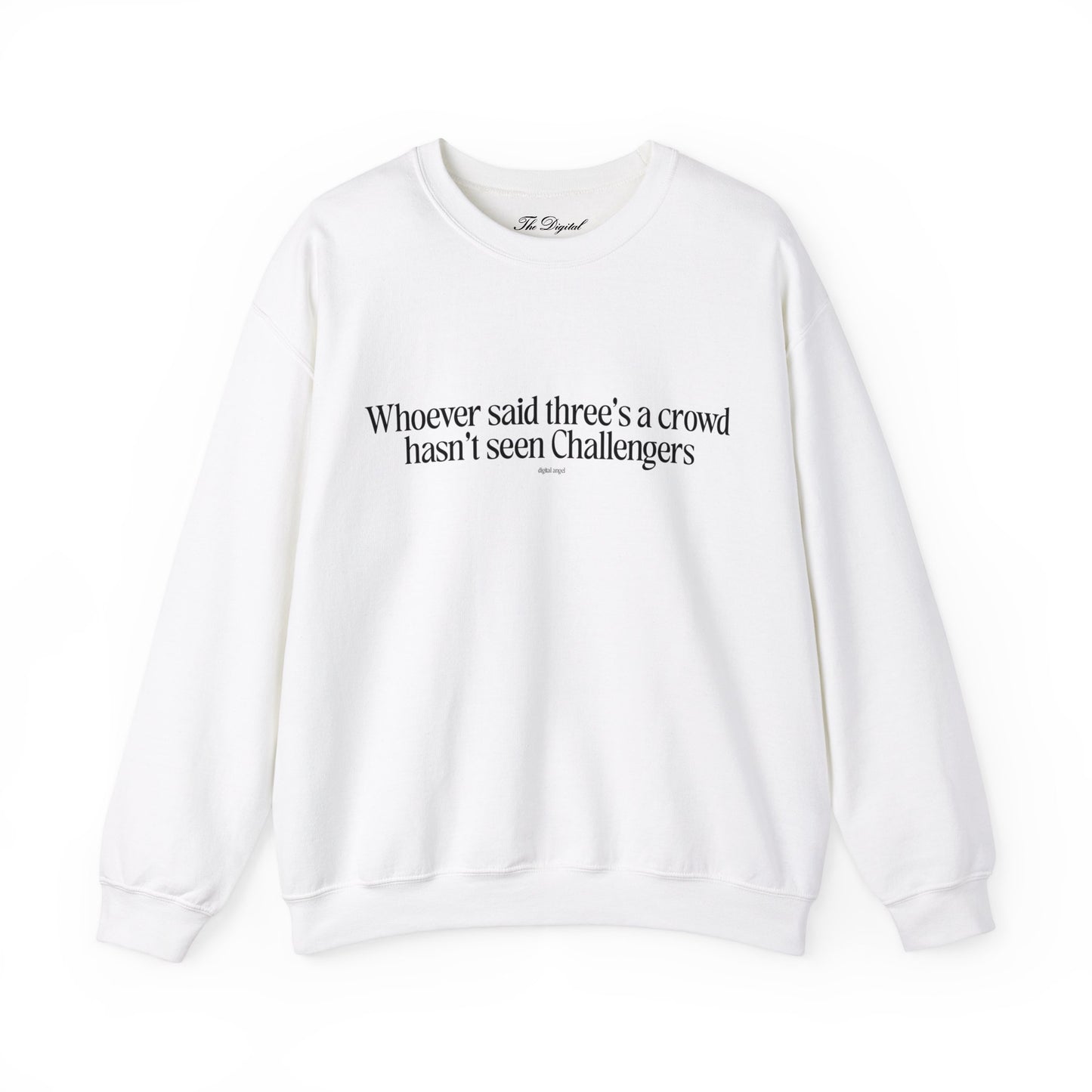 Three's a Crowd Challengers Movie Crewneck