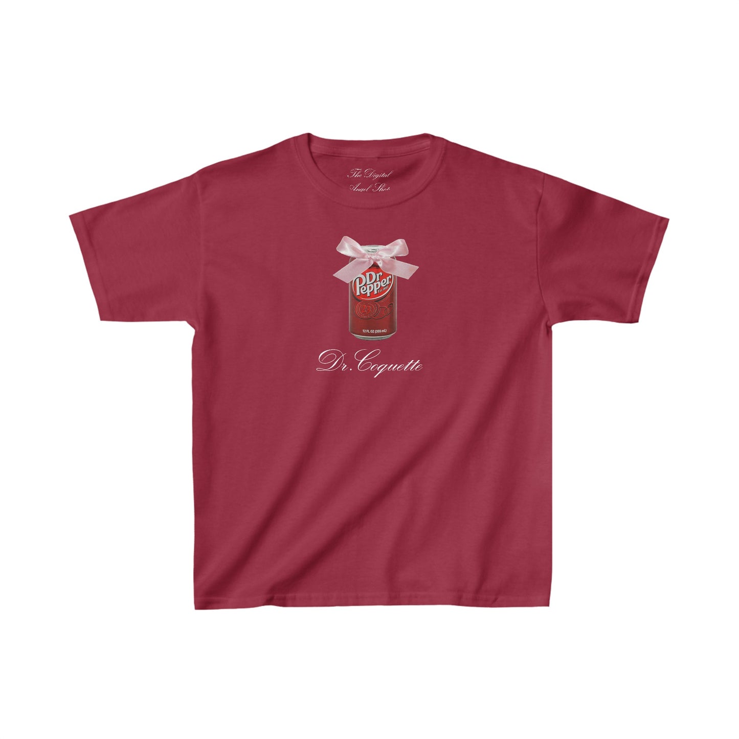 Dr Pepper Coquette Relaxed Fit Baby Tee