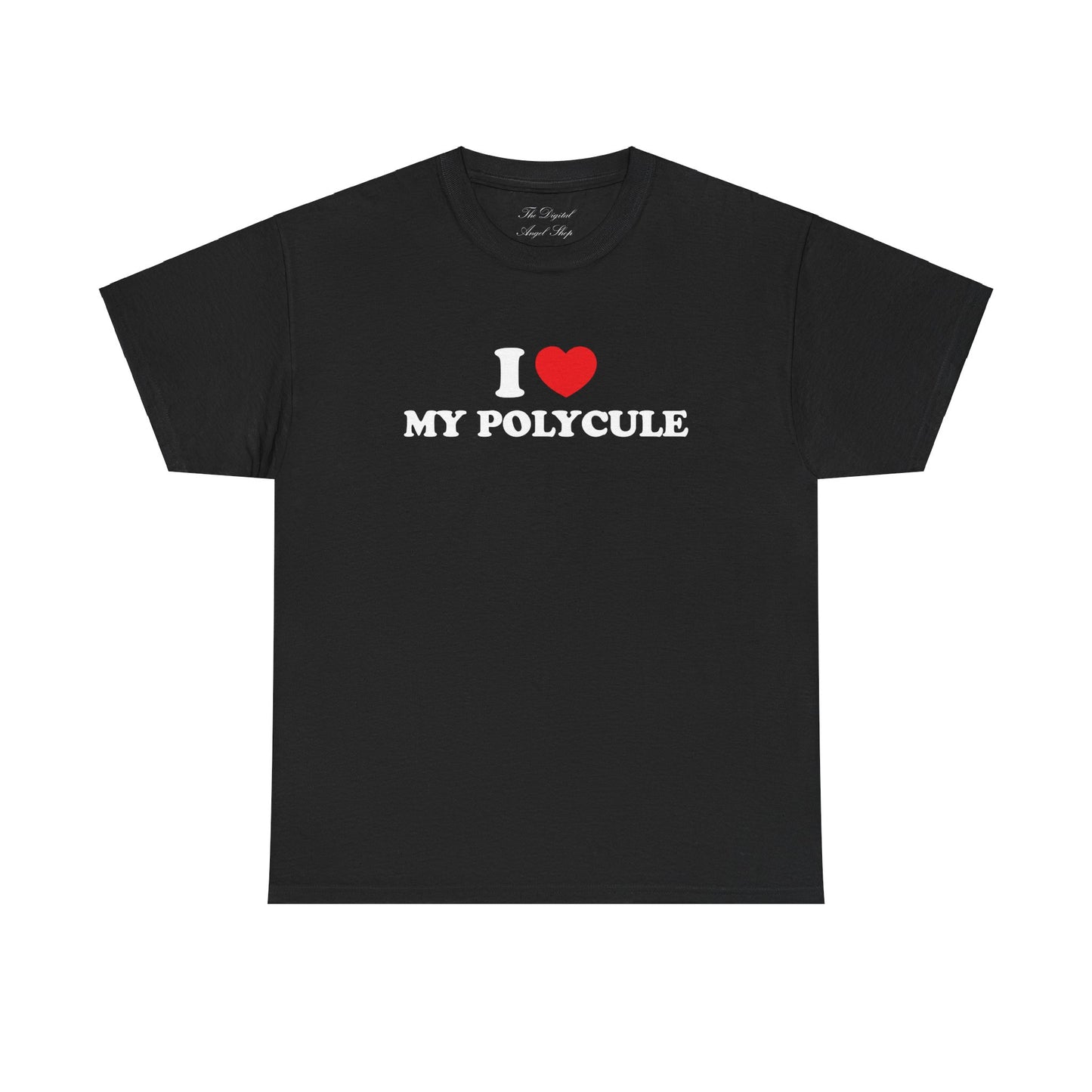 I love my Polycule Unisex Heavy Cotton Tee