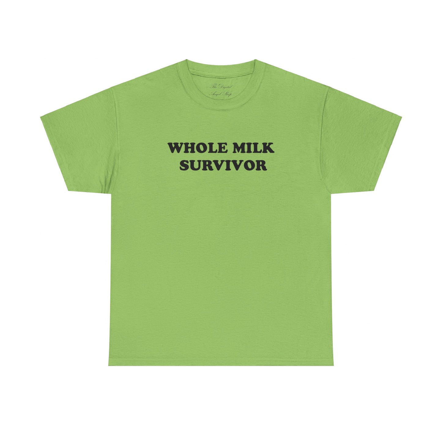 Whole Milk Survivor Silly Unisex Heavy Cotton Tee