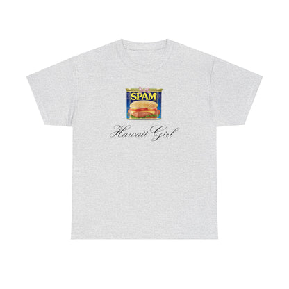 Hawaii Girl Spam Coquette Unisex Heavy Cotton Tee