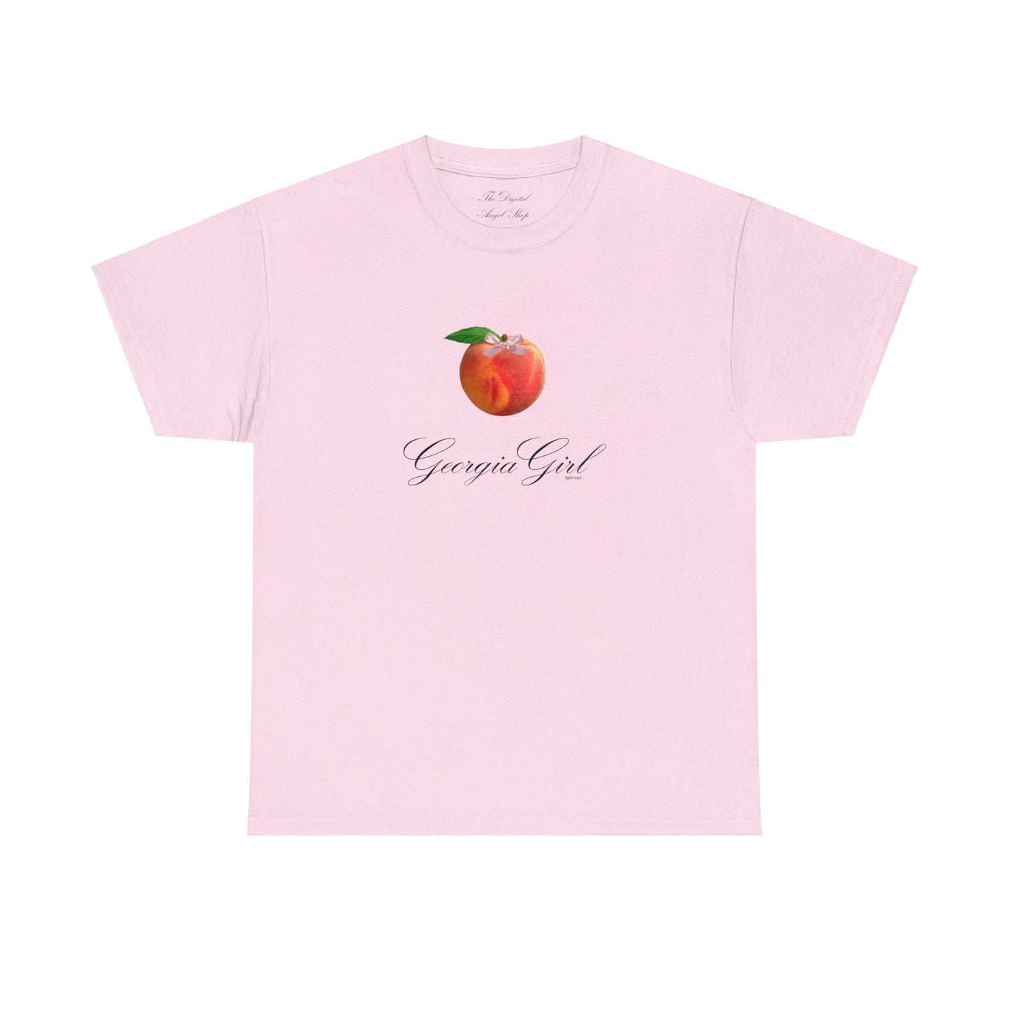 Georgia Girl Peach Coquette Unisex Heavy Cotton Tee