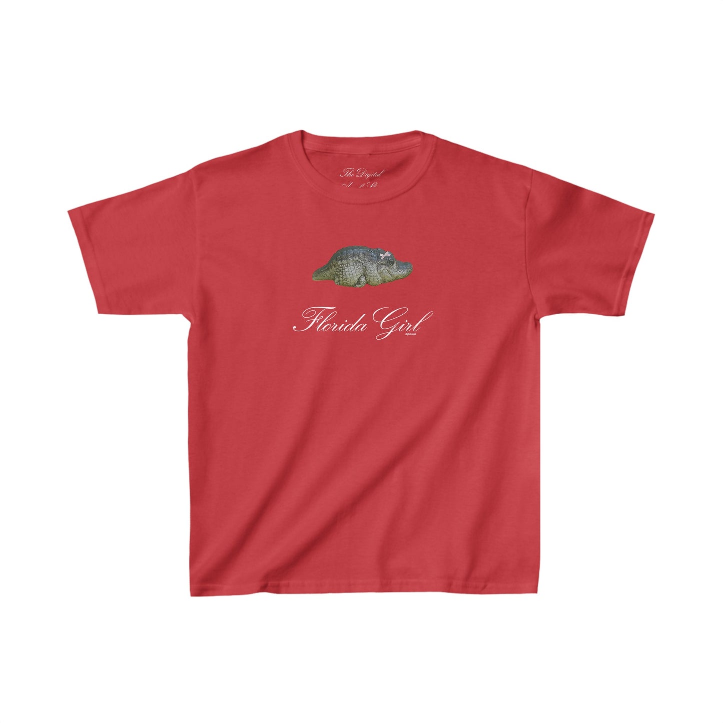 Florida Girl Coquette Baby Gator Baby Tee