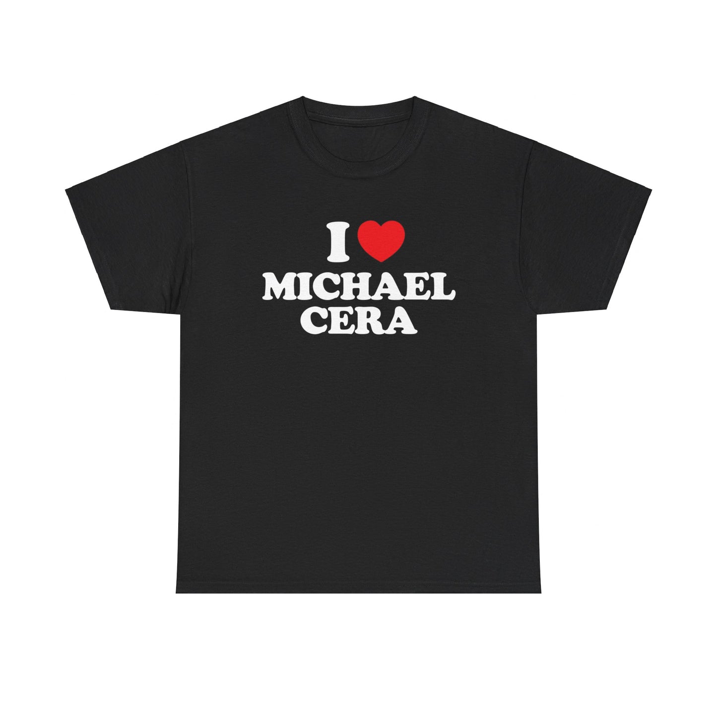 I love Michael Cera Unisex Heavy Cotton Tee