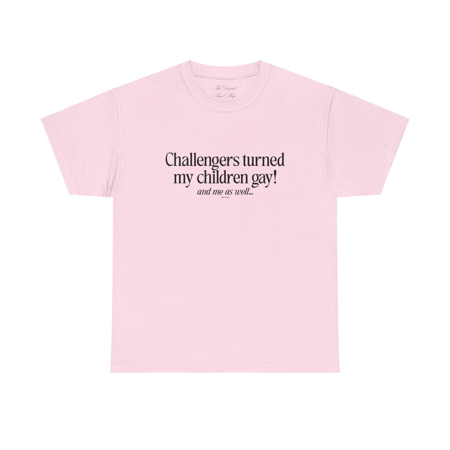 Challengers Turned My Kids Gay Unisex Heavy Cotton Tee