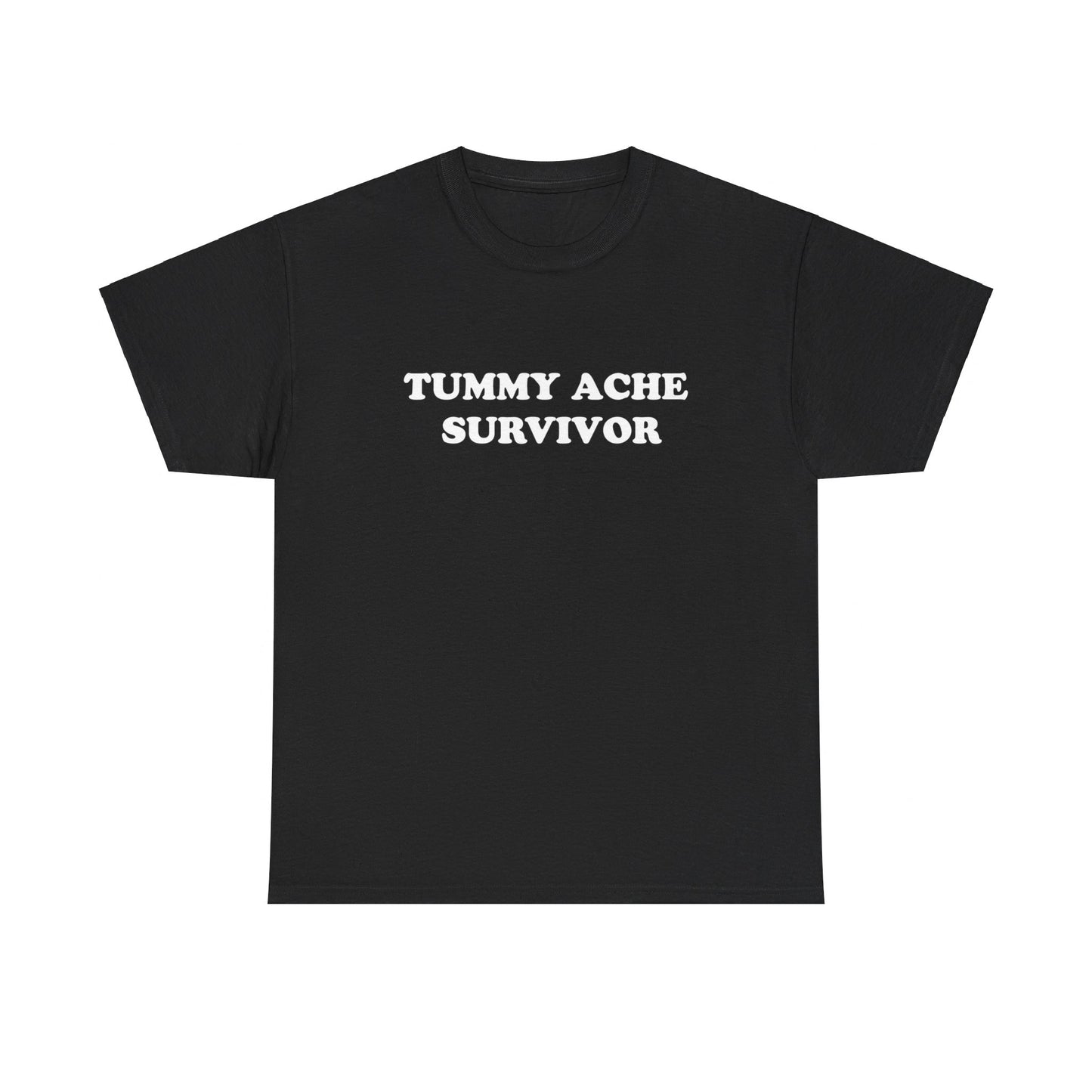 Tummy Ache Survivor Unisex Heavy Cotton Tee