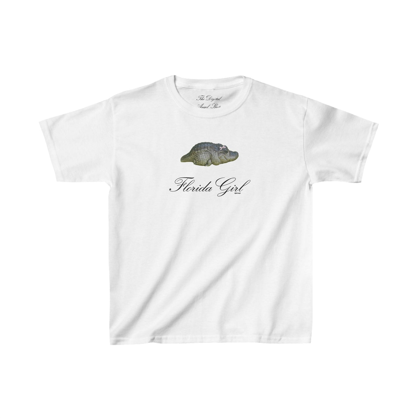 Florida Girl Coquette Baby Gator Baby Tee