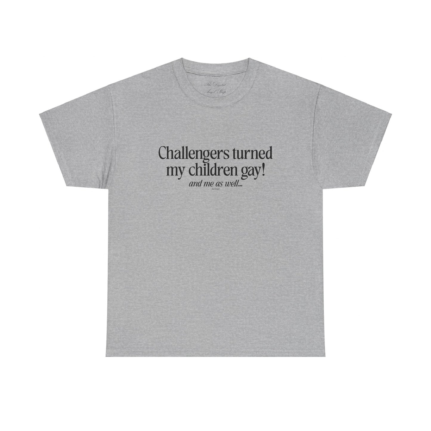 Challengers Turned My Kids Gay Unisex Heavy Cotton Tee