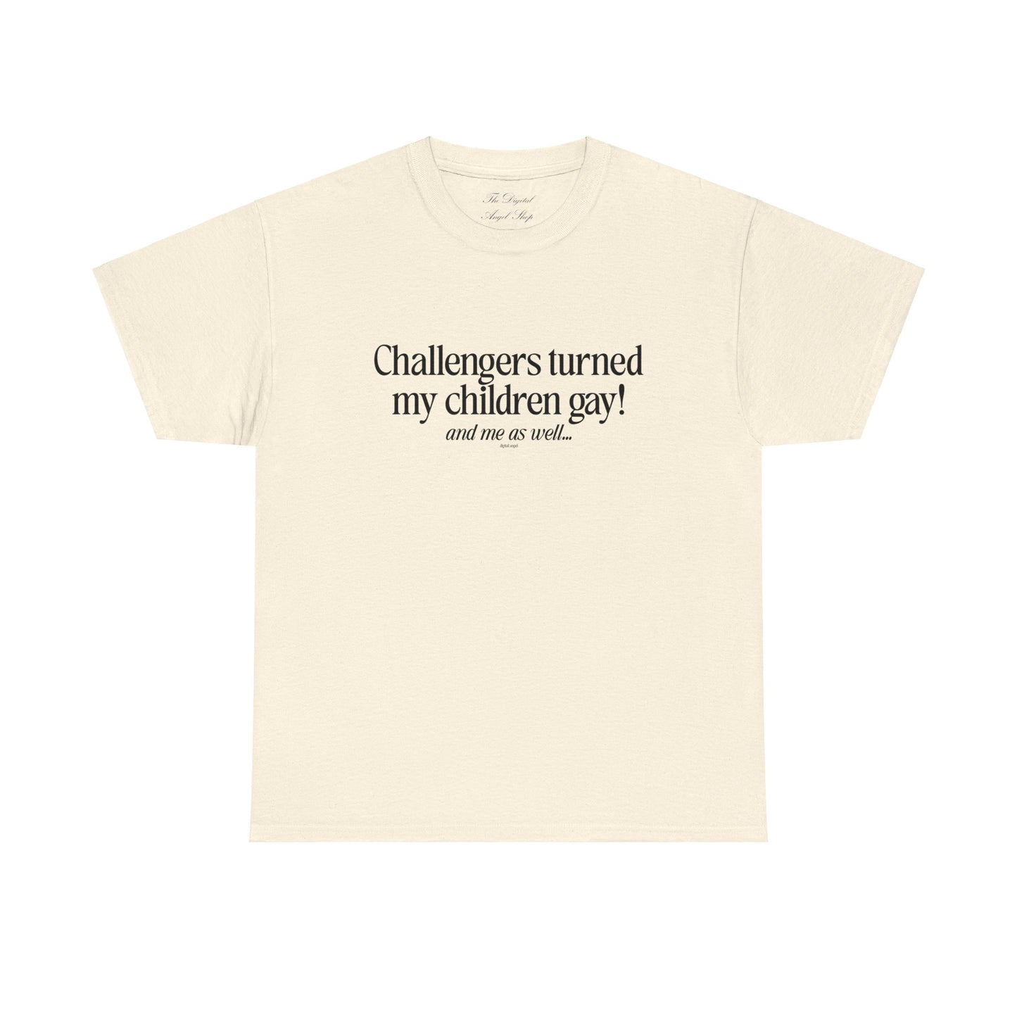 Challengers Turned My Kids Gay Unisex Heavy Cotton Tee