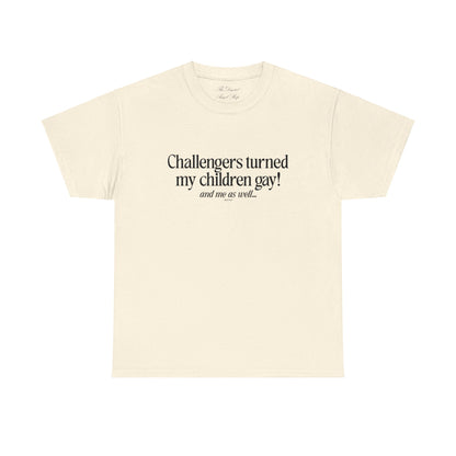 Challengers Turned My Kids Gay Unisex Heavy Cotton Tee