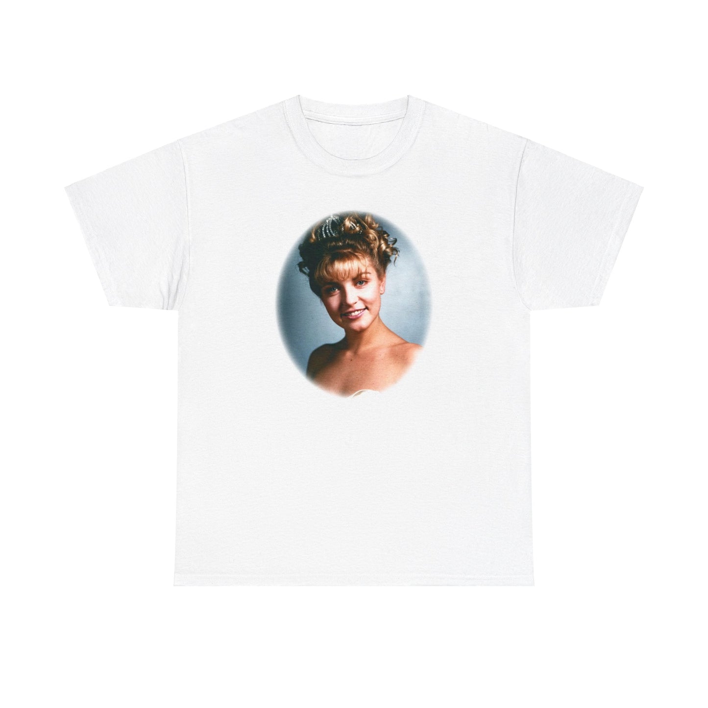 Laura Palmer Twin Peaks Oval Unisex Heavy Cotton Tee