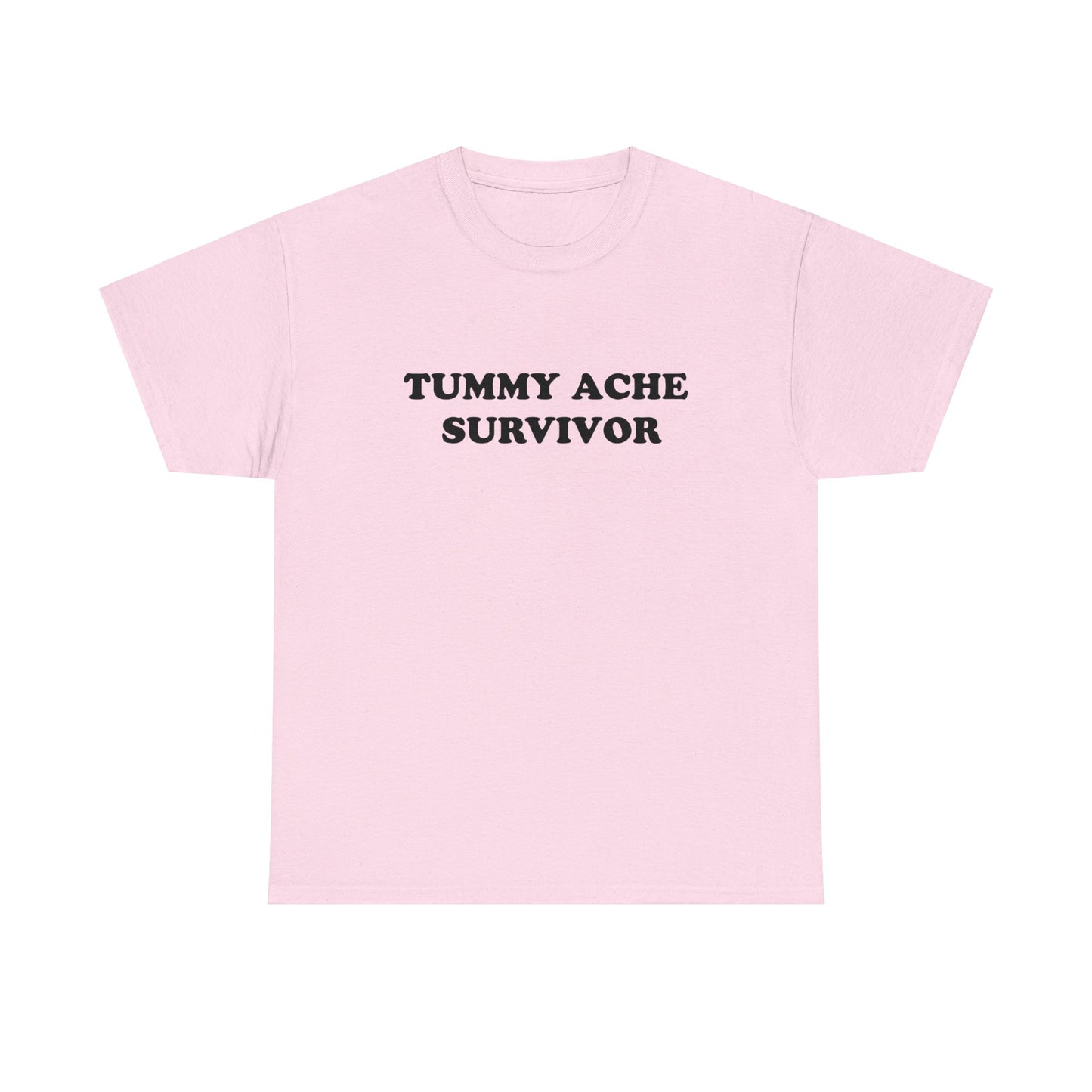 Tummy Ache Survivor Unisex Heavy Cotton Tee