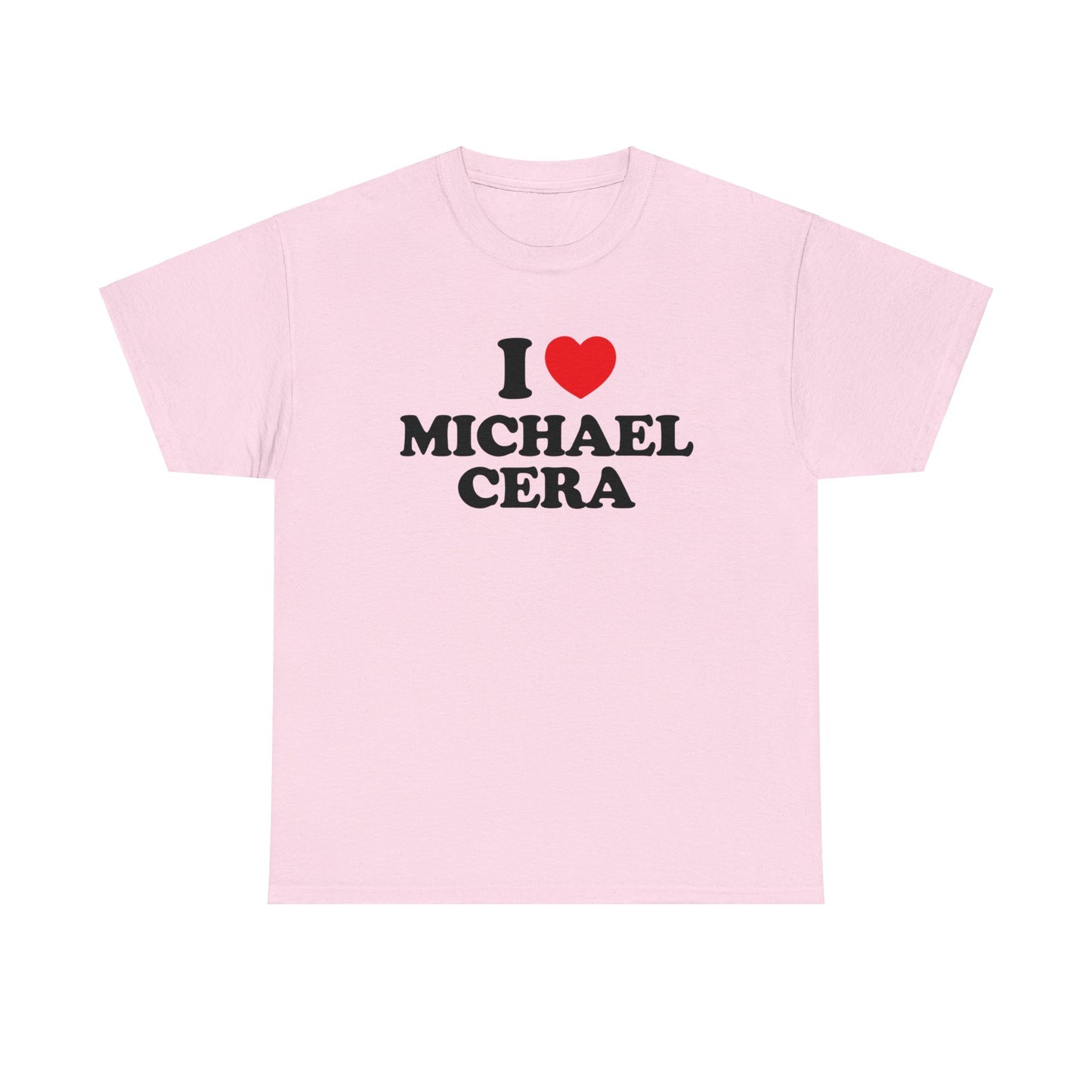 I love Michael Cera Unisex Heavy Cotton Tee