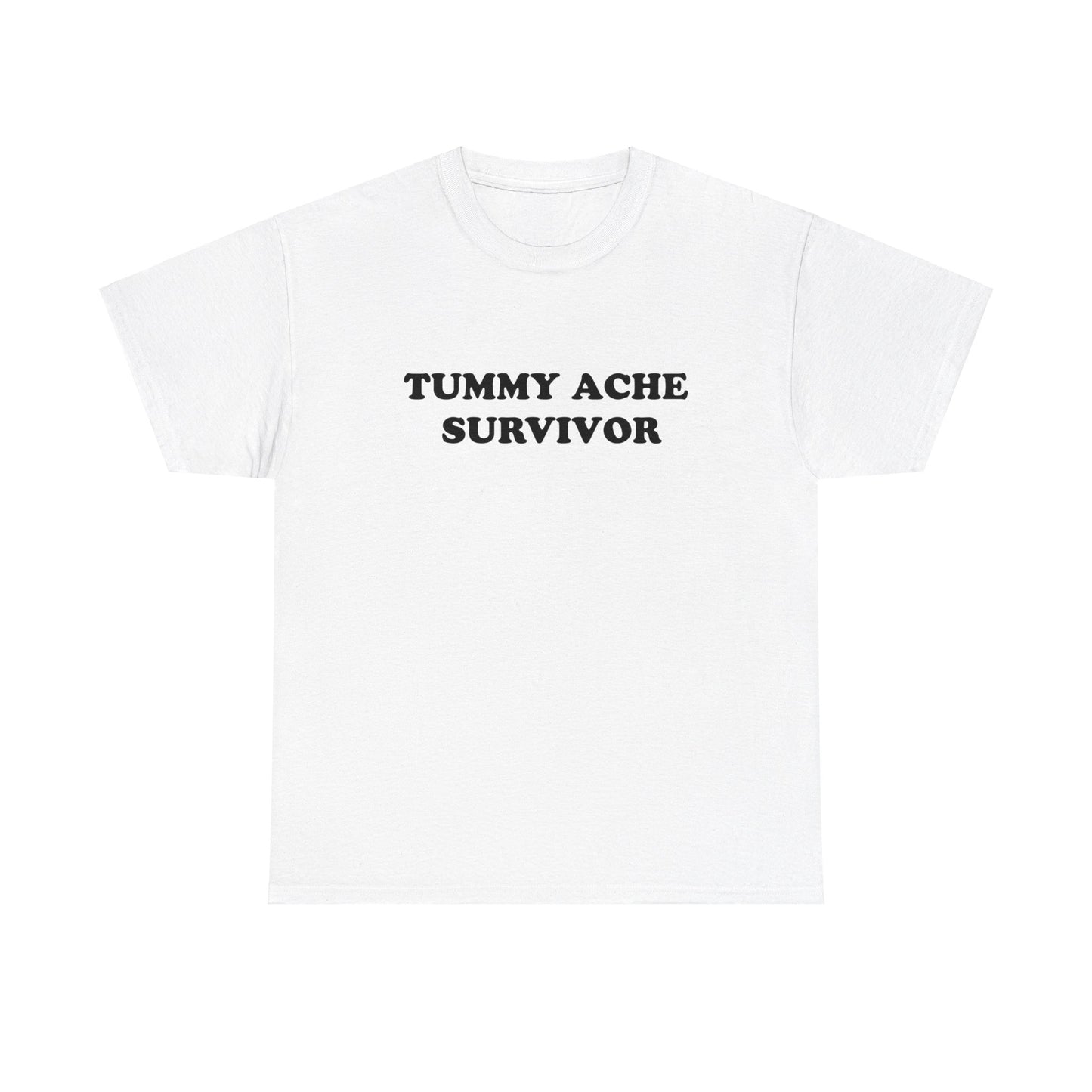 Tummy Ache Survivor Unisex Heavy Cotton Tee