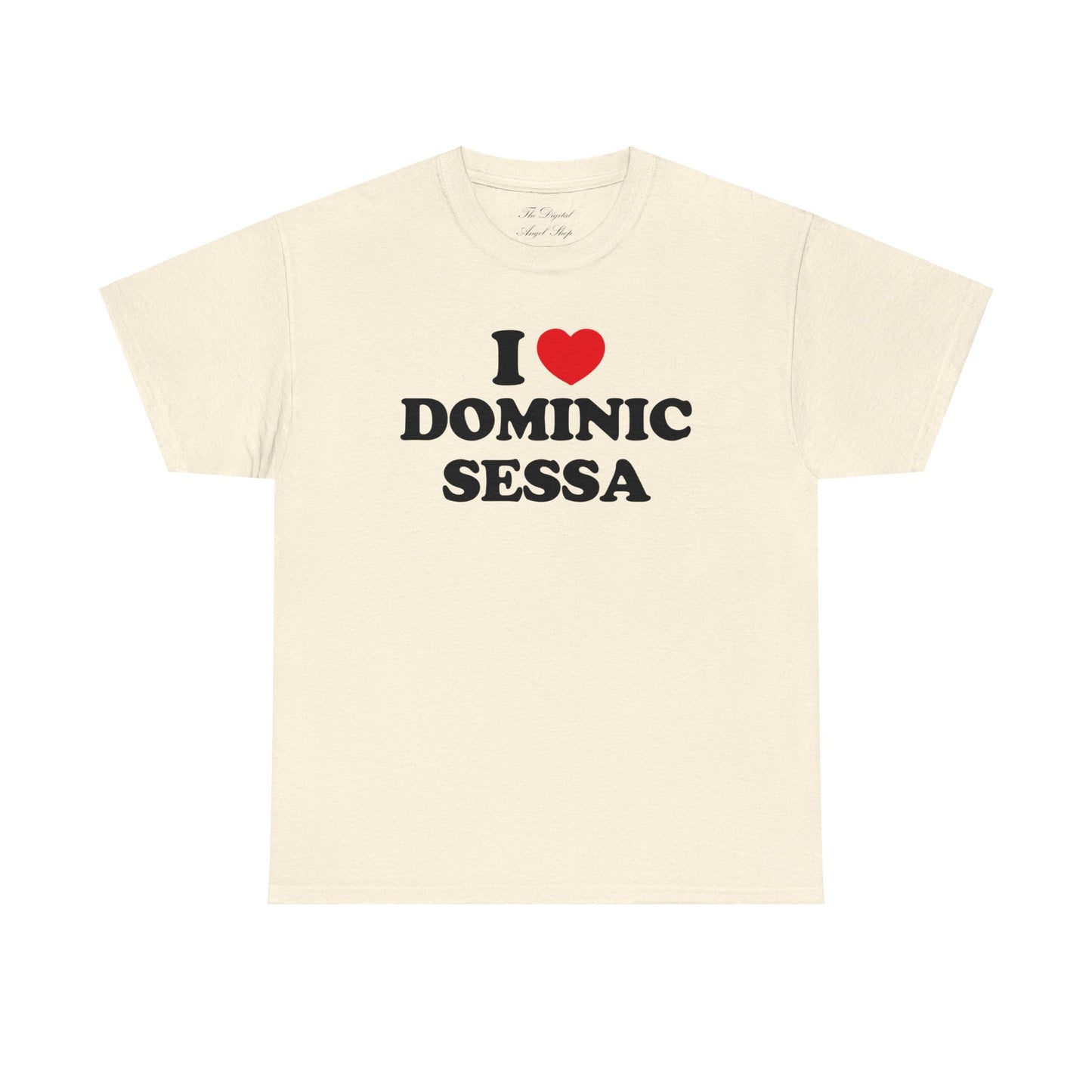 I love Dominic Sessa Unisex Heavy Cotton Tee