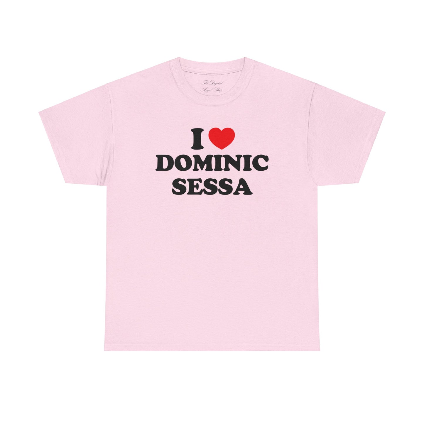 I love Dominic Sessa Unisex Heavy Cotton Tee